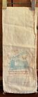 Vintage Cloth Edwards Mill Corn Meal Bag 14" x 5.5” The School of the Ozarks