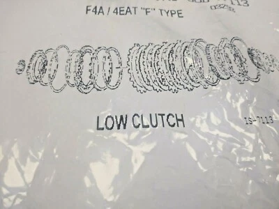  .Juntas tóricas de embrague bajo tipo "F" para Ford / FORD F4A / 4EAT Foto 1 de 4