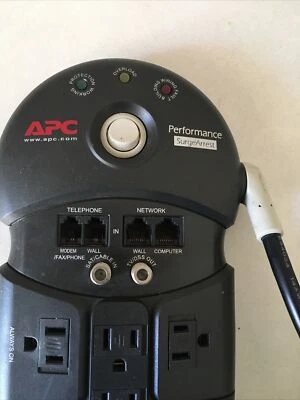 APC SurgeArrest Surge Protector , 11 Outlets;  phone/fax/modem With Splitter - Image 1 of 4