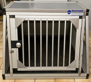Heyermann Alu-Hundetransportbox fürs Auto, BMW, Audi, Mercedes uvm. - Bild 1 von 6