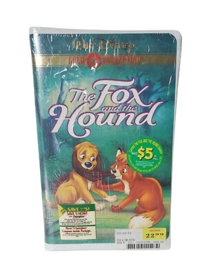 Disney The Fox and the Hound Gold Classic Collection VHS W/Original Security Tag - Image 1 of 4