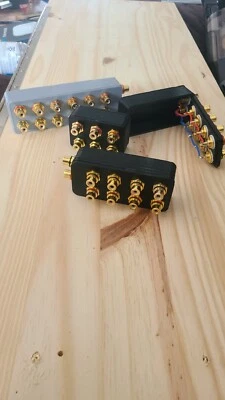 RCA distribution block 1-6 rca splitter - Image 1 of 3