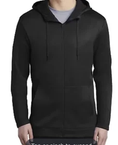NWT Nike Golf Zip Up Hoodie Jacket Mens Size XL Black AH6259-010 - Picture 1 of 6