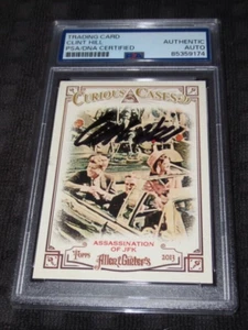 Clint Hill JFK Secret Service agent signed autographed PSA card authenticated - Picture 1 of 3