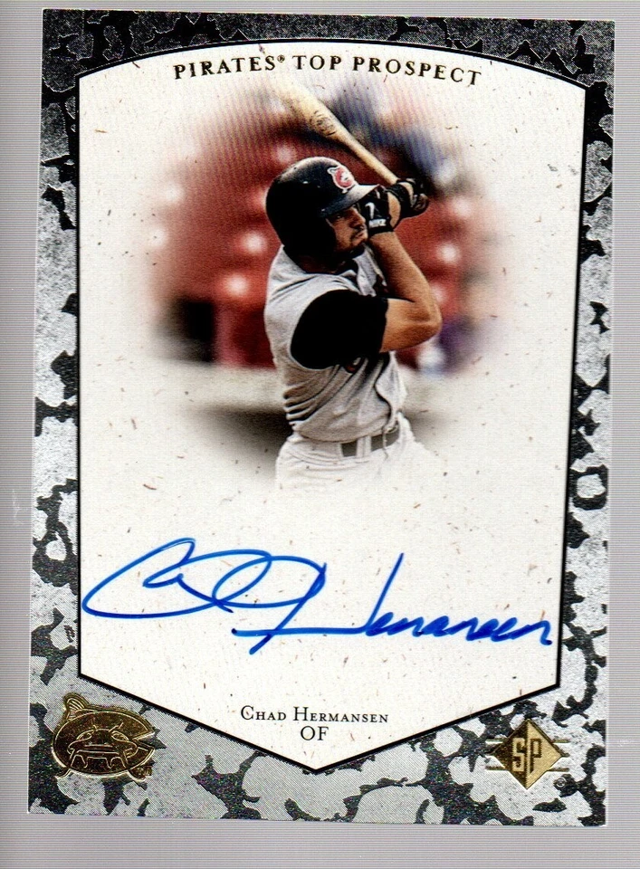 1998 SP Top Prospects Autographs #CH Chad Hermansen - Image 1 of 1