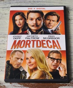 NM Mortdecai (2015) DVD, Authentic US, Lionsgate Release - Picture 1 of 3