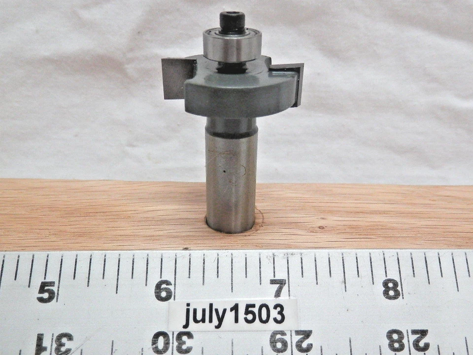 (1) NUEVO MLCS 3/8" Punta 1-1/4" D Rabbeting/Slot Carburo Broca 1/2" Vástago n4 Foto 1 de 4