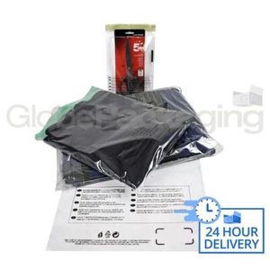 5000 x 12x16 Zoll DURCHSICHTIGE UMVERPACKUNG Peel & Siegeln Versand Polybeutel 300x400 mm + 40 mm Lippe - Bild 1 von 5