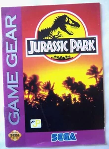 61679 libretto di istruzioni - Jurassic Park - Game Gear (1992) - Foto 1 di 1