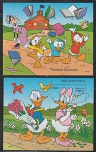 MALI DISNEY BRIEFMARKEN 1997 GRÜSSE SCHÖNE FEIERTAGE POSTFRISCH - DIS193 - Bild 1 von 1
