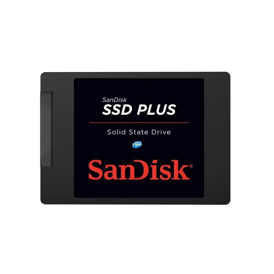 Sandisk SSD Plus 240gb 2,5 " SATA Disk Desktop Computer Notebook Aufbereitet - Bild 1 von 4
