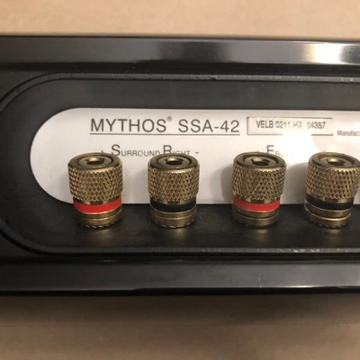 Altavoz pasivo barra de sonido todo en uno Definitive Technology Mythos SSA-42 5 canales Foto 1 de 4