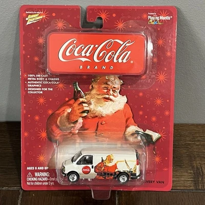 Johnny Lightning Coca Cola Brand GMC Delivery Van White Diecast 1/64 - Image 1 of 4