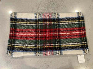 Pottery Barn Stewart Plaid Pillow Cover 16” x 26” NWT - Picture 1 of 8
