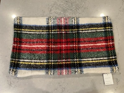 Pottery Barn Stewart Plaid Pillow Cover 16” x 26” NWT - Image 1 of 4