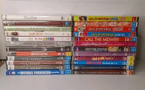 Dvd Bulk Bundle Lot Bbc Abc TV Shows Seasons Lot Parkinson Office Kath Kim R4 - Picture 1 of 6