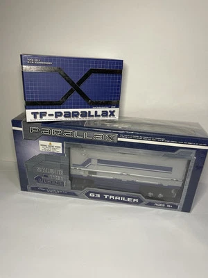 Fansproject TFX-01J D.I.A Parallax & TFX-02 G3 Trailer Transformers Super Rare🔥 - Image 1 of 4