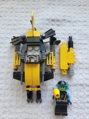 LEGO Aqua Raiders Deep Sea Treasure Hunter Minifigura Sumergible INCOMPLETA Foto 1 de 4