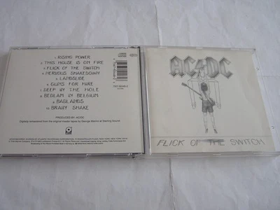 AC DC  - FLICK OF THE SWITCH - Bild 1 von 2