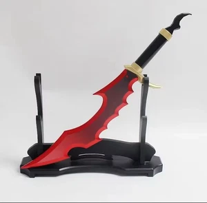 61cm Solo Leveling Katana Mizushino Shun Knife Sword Anime Cosplay - Foto 1 di 2
