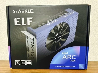 SPARKLE Intel Arc A380 ELF Series 6GB GDDR6 Scheda Grafica Gaming PC Open Box - Immagine 1 di 4