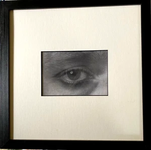 TIMM ULRICHS, THE END, Augenlid-Tätowierung,  HAND-SIGNIERT Multiple, mit Rahmen - Bild 1 von 6