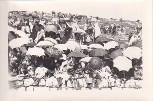 Rare 4x6 1920s Photo Holy Land Muslim Prophet Musa Festival Nebi Musa Gaza - Picture 1 of 5