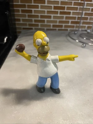 1990 Los Simpson Homero Simpson Lanzando Fútbol Figura de Acción Juguete Foto 1 de 3
