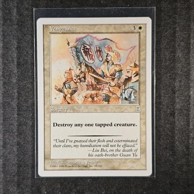 Vengeance #28 Portal Three Kingdoms WOTC MtG PTK P3K LP English (2/2) - Image 1 of 2