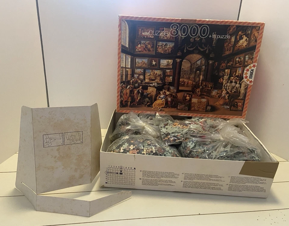 Genuine Educa 8000 Piece Puzzle Alexander Magno Visiting Appelles Studio 7955 - Image 1 of 4