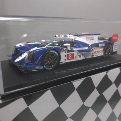 Spark 1/43 Toyota TS030 Hybrid #8 2nd Le Mans 2013 Model Car New - Photo 1/4