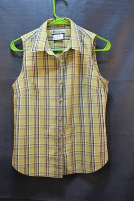 Рубашка без рукавов Columbia повседневная 100% хлопок женская размер S - Изображение 1 из 4