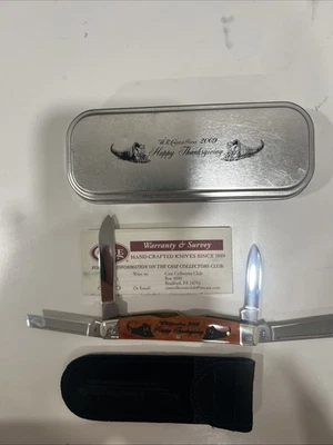 Case XX 2009 Happy Thanksgiving Special Edition Pocket Knife - Image 1 of 4