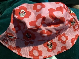 Brandneu mit Etikett neu Disney Parks Minnie Mouse Fischerhut Kinder rosa - Einheitsgröße - Bild 1 von 5