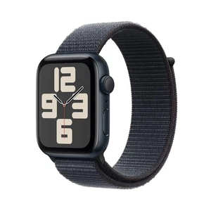 Apple Watch SE 2 44mm Midnight Aluminum - Ink Sport Loop MXEP3LL/A - Picture 1 of 2