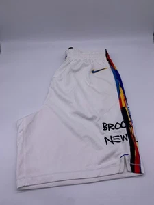 Authentic NBA Nike Brooklyn Nets City Edition Basketball Shorts - Gr. 42 - Neu - Bild 1 von 4
