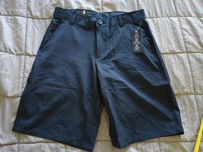 Pantalones Cortos Juveniles IZOD Azul Talla 14 Nuevos con Etiquetas Rendimiento Ligero Dorado Elastizado Fácil... Foto 1 de 4