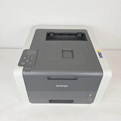 Brother Hl-3140CW Color Wireless Laser Printer with Toners (Count: 1,200) - Image 1 of 4