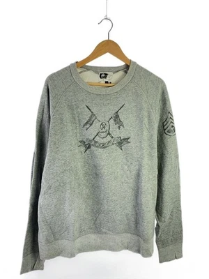 Mens Engineered Garments Engineered Garments Sweatshirt L Cotton GRY Solid - Image 1 of 4