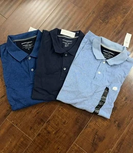 Banana Republic Herren Poloshirt Kurzarm Solid Pique XL XXL S - Bild 1 von 12
