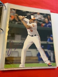 JONATHAN SCHOOP AUTOGRAPHED SIGNED 8X10 PHOTO BALTIMORE ORIOLES #1 COA - Picture 1 of 1