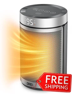 Dreo Space Heaters for Inside, Portable Electric Heater for Home with Thermostat - Picture 1 of 6
