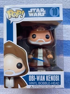 Funko Pop Star Wars 10 Obi-Wan Kenobi 2011 Blue Box With Protector - Bild 1 von 7