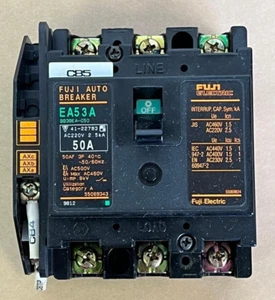 Fuji AUTO UNTERBRECHUNGSSCHALTER EA53A 50A 50AMP 3POLIG - Bild 1 von 6