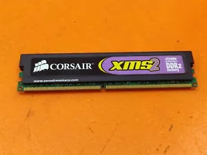 ⭐️⭐️⭐️⭐️⭐️ RAM Corsair CM2X1024-6400C4 1GB PC2-6400 DDR2-800 Desktop Memory - Picture 1 of 3