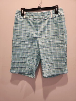 Bermudas de golf Tail White Label para mujer a cuadros gancho y ojos y bolsillos con cremallera Foto 1 de 4