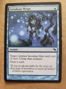 Magic The Gathering Shadowmoor Cerulean Wisps MTG #31 LP BULK DISCOUNT - Picture 1 of 1