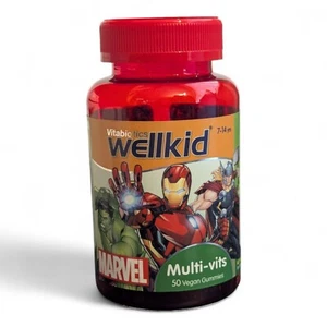 Vitabiotics WellKid Marvel Multi-Vits 7-14 Jahre 50 vegane Gummis - Bild 1 von 4
