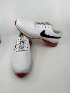 Nike Air Zoom Victory Tour 3 White Red Black Golf Shoes DV6798-101 Men’s Size 13 - Picture 1 of 6