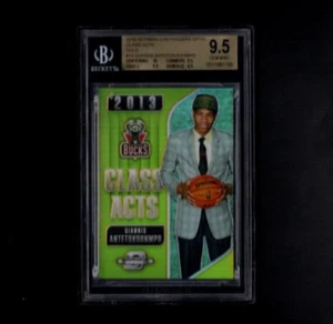 Panini Contenders Optic Class Acts 2019 dorado/10 Antetokounmpo BGS 9,5 - Imagen 1 de 2